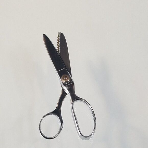 Vintage Wiss Pinking Shears Patent No 2286874 Newark NJ USA Zig Zag Cut Scissors - Picture 6 of 9